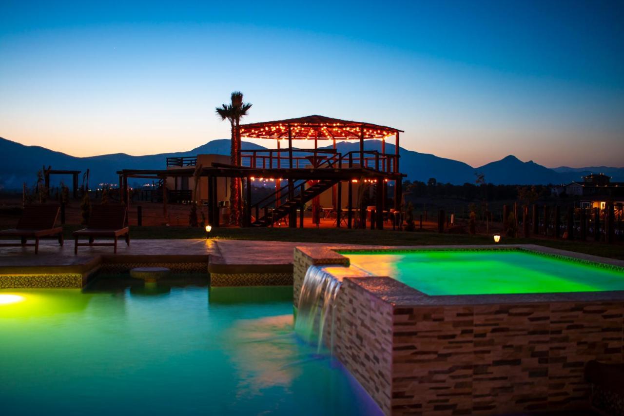 Cuatro Lunas Hotel Boutique Valle de Guadalupe Bagian luar foto