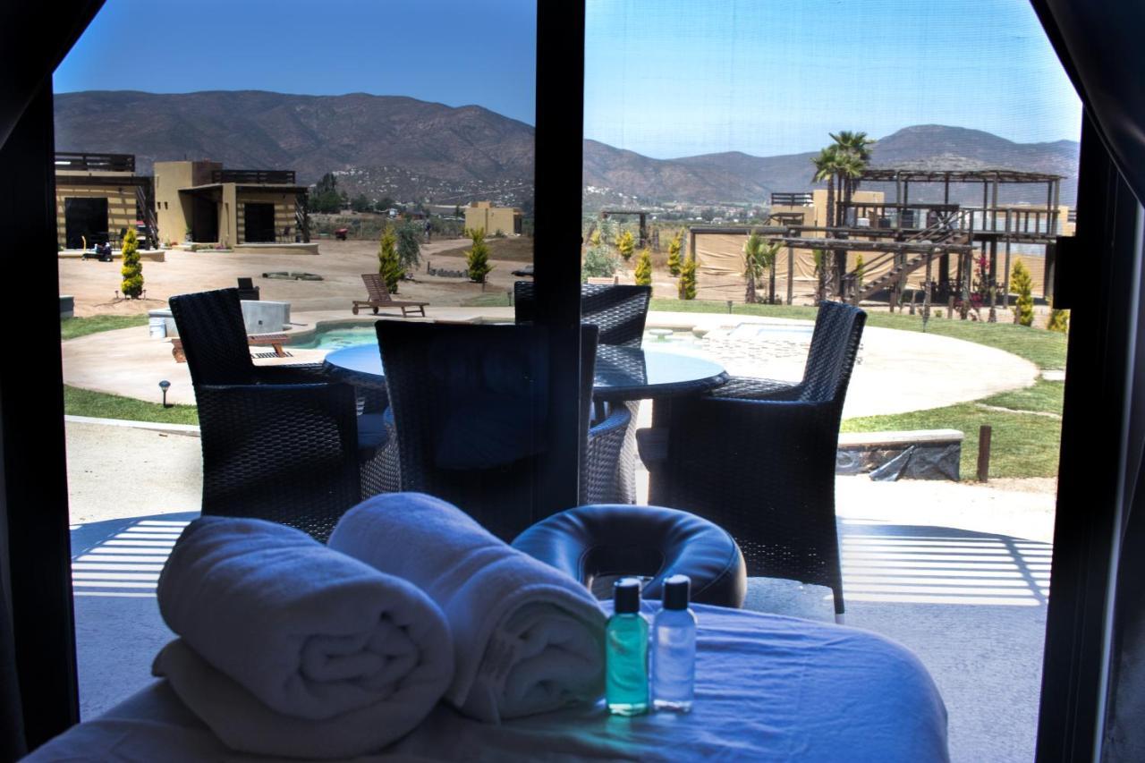 Cuatro Lunas Hotel Boutique Valle de Guadalupe Bagian luar foto