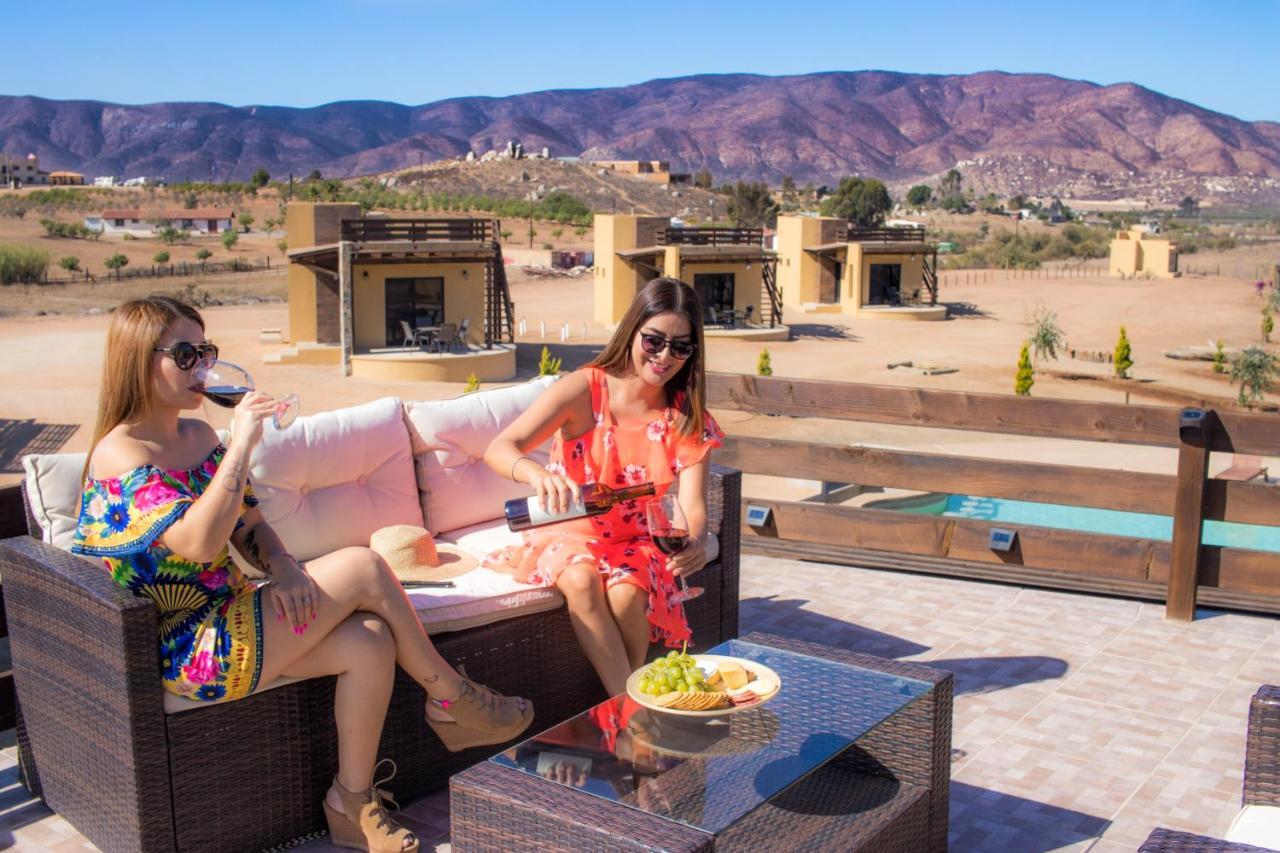 Cuatro Lunas Hotel Boutique Valle de Guadalupe Bagian luar foto