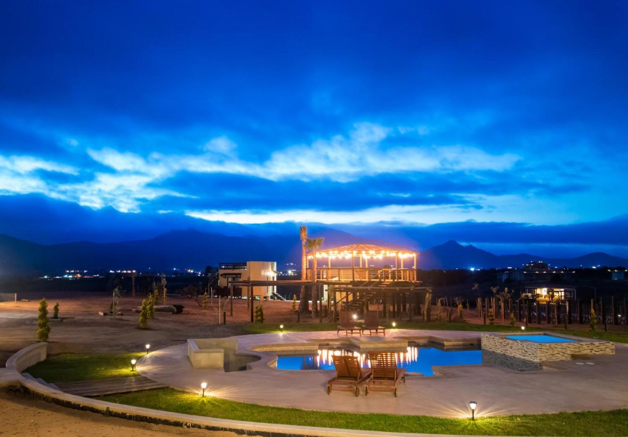 Cuatro Lunas Hotel Boutique Valle de Guadalupe Bagian luar foto
