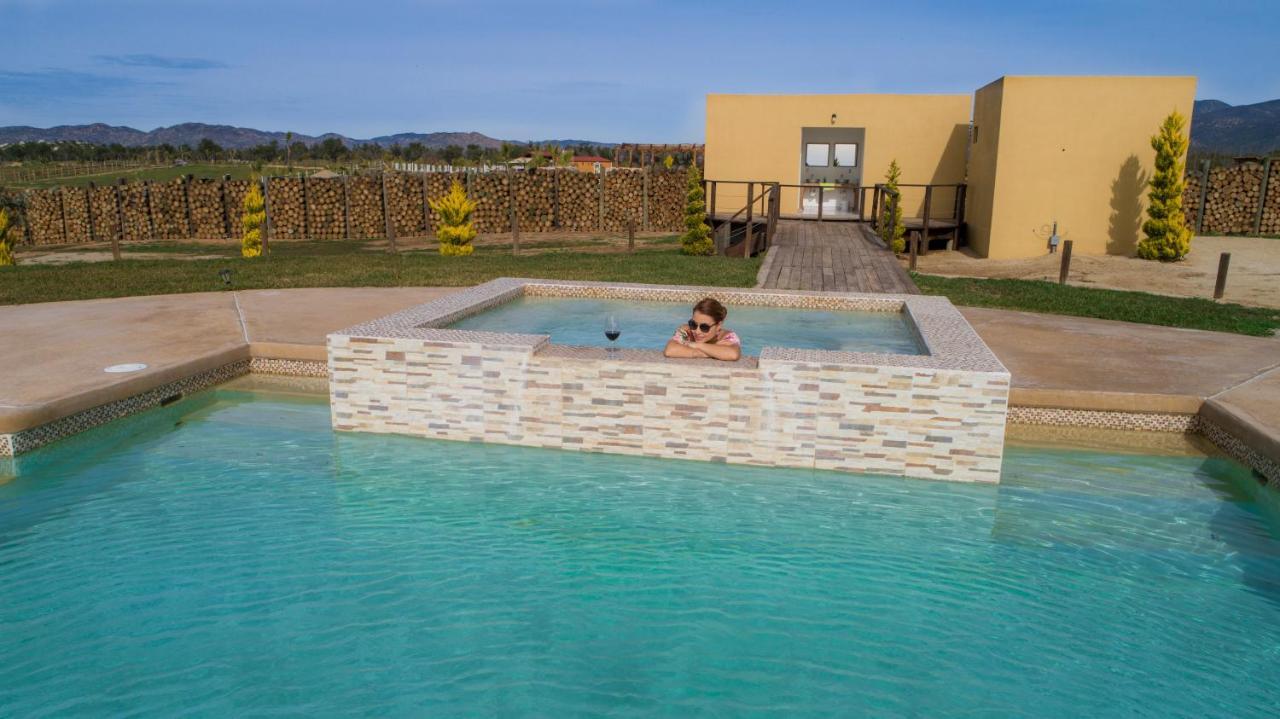 Cuatro Lunas Hotel Boutique Valle de Guadalupe Bagian luar foto