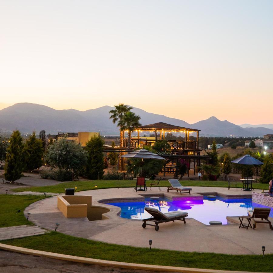 Cuatro Lunas Hotel Boutique Valle de Guadalupe Bagian luar foto