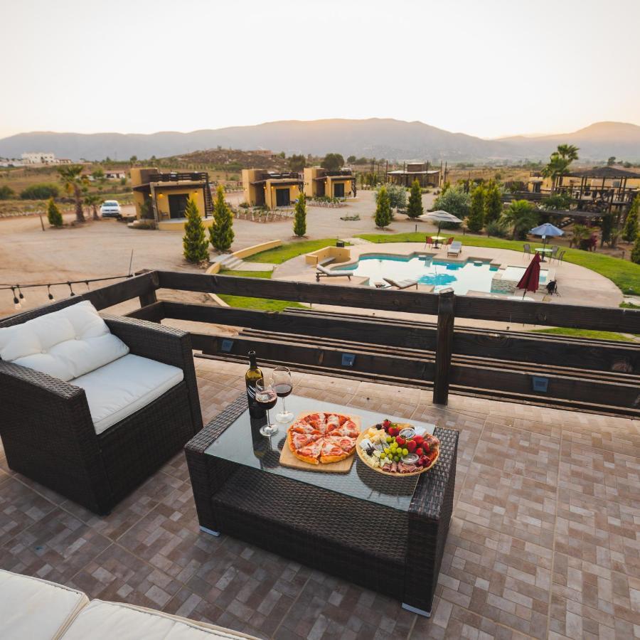 Cuatro Lunas Hotel Boutique Valle de Guadalupe Bagian luar foto