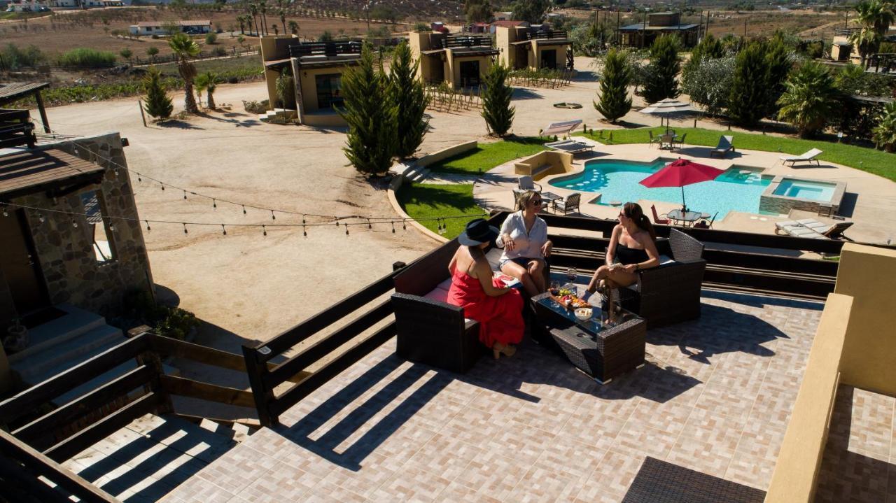 Cuatro Lunas Hotel Boutique Valle de Guadalupe Bagian luar foto